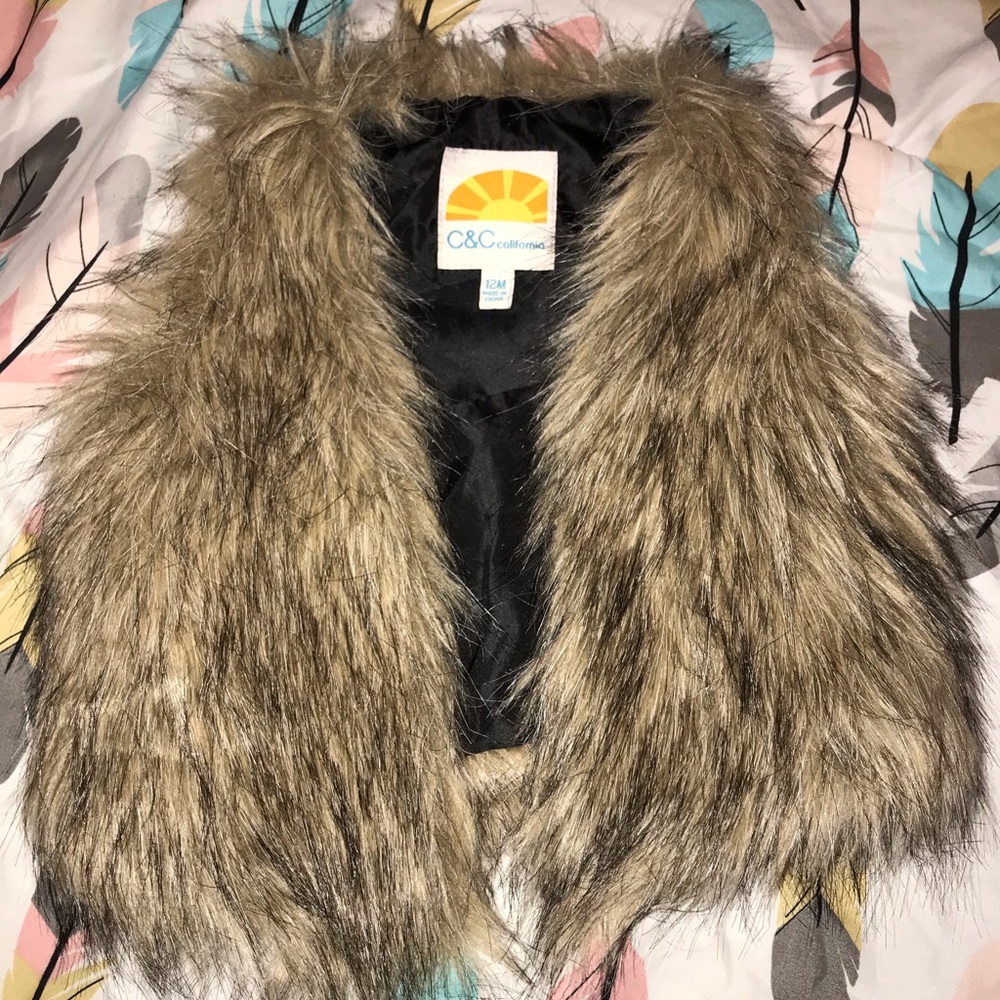 12 Month Fur Vest